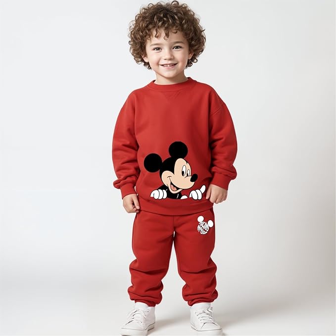 cotton Kids Coords matching Tshirt and pant set with character print gallery image