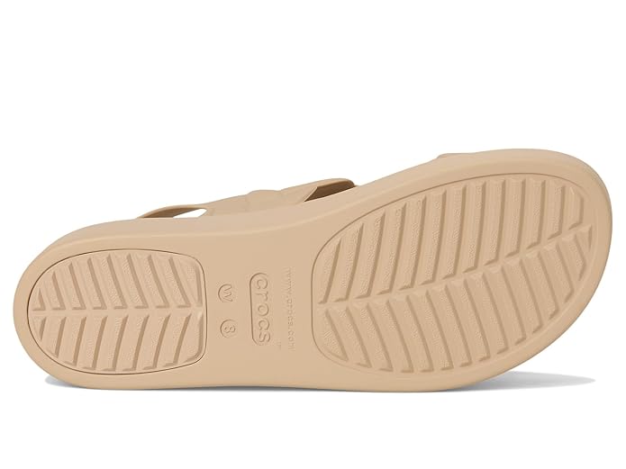 Crocs Women's Brooklyn Woven Upper Lw Chai Fashion Sandal, 8 gallery image