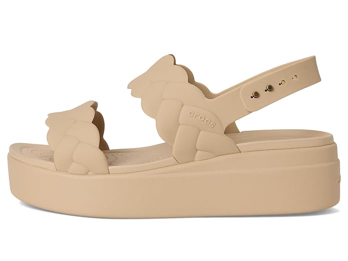 Crocs Women's Brooklyn Woven Upper Lw Chai Fashion Sandal, 8 gallery image