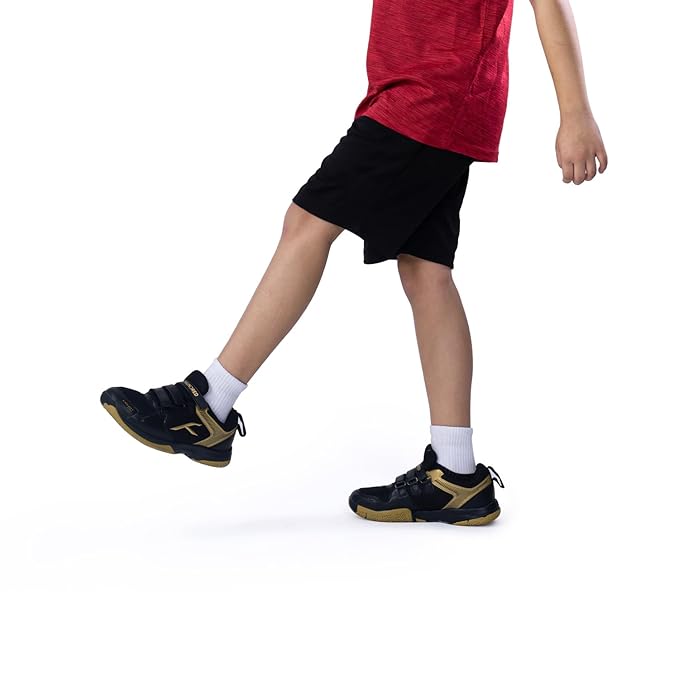 HUNDRED Court Star - Kids Badminton Shoes (Non Marking) | Lightweight & Durable | X-Cushion Protection gallery image