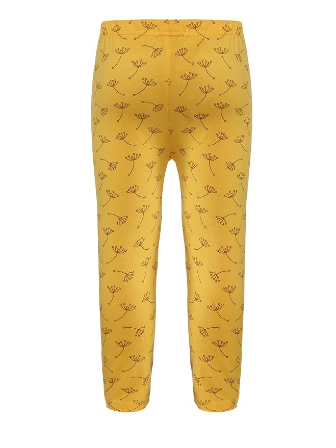 Kids Girls Night Wear T Shirt & Pyjama | Night Dress for Girl Kids | Night Dresses Tee Top & Pajama Pant Set gallery image