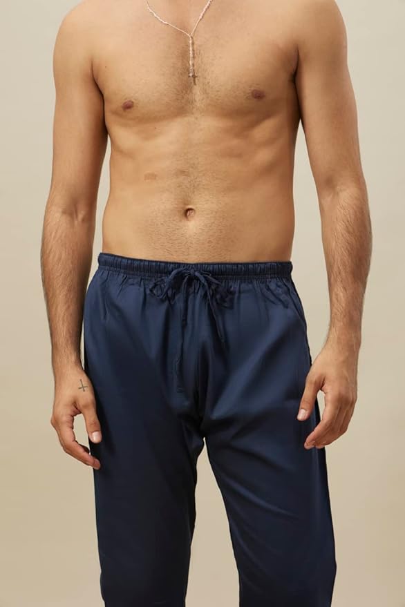 Manyavar Men's Satin Kurta Jacket Pyjama Set gallery image