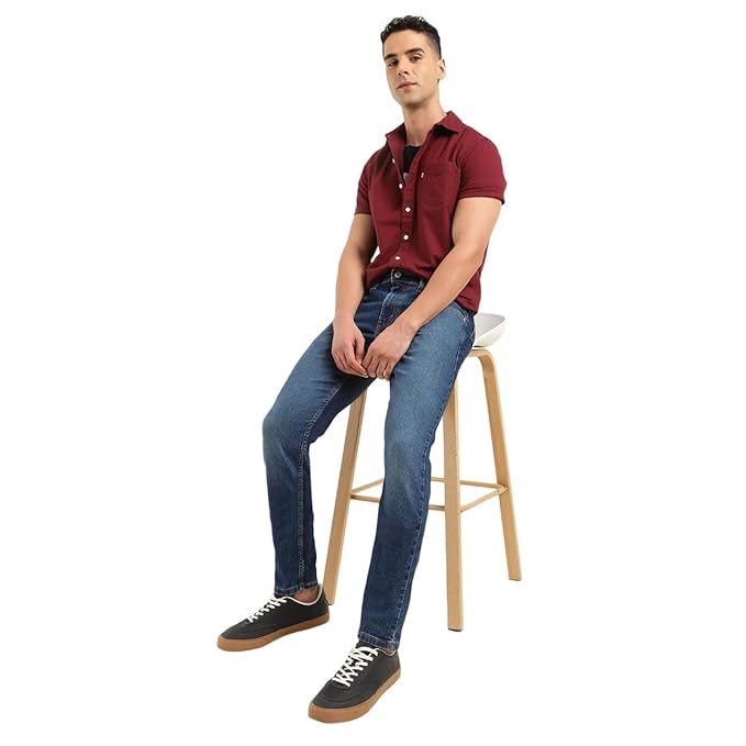 Men's 512 Slim Tapered Fit Mid Rise Jeans gallery image