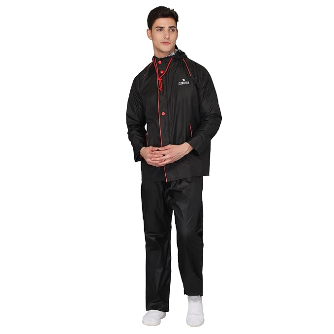 Men's Nylon Regular A-Line Rain Coat main image